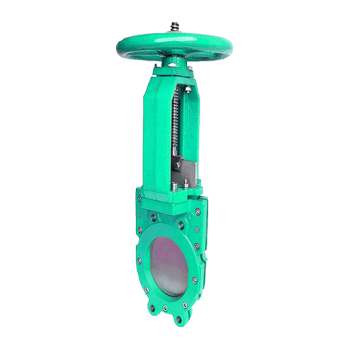 KNIFE-GATE-VALVE-ULTRAMARINE-COATED